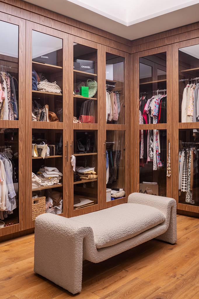 The principal closet. Photo: ©Paul Vu, Here and Now Agency